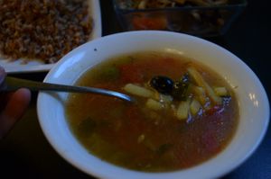 Pickle soup at Troitskiy Most - Liniya in St Petersburg