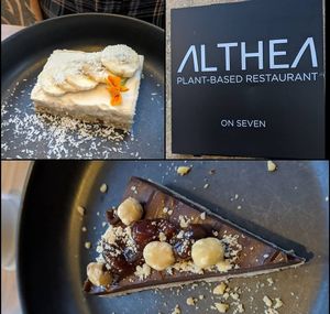 Dessert at Althea in Chicago