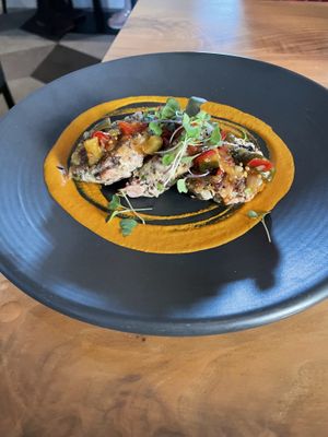 Crab cakes at Althea in Chicago