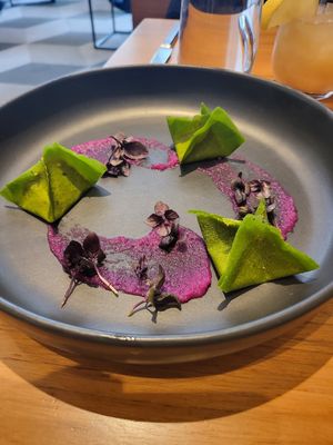 Dumplings at Althea in Chicago