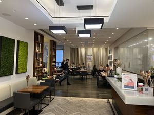 Main entrance #Veganuary at Althea in Chicago