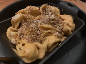 Baked mac 'n' cheese: perfect amount of truffle flavor at Althea in Chicago