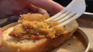 Soft spreadable cheese  at Althea in Chicago