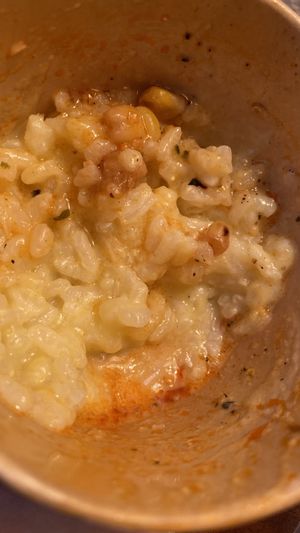 Corn risotto  at Althea in Chicago