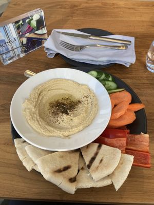 Hummus  at Althea in Chicago