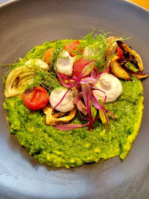 Polenta Verde at Althea in Chicago