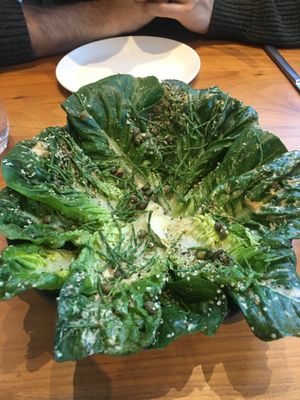 Cesar salad at Althea in Chicago