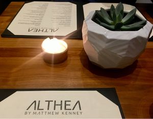 Dining  at Althea in Chicago