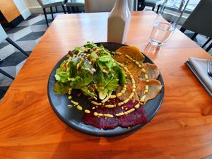 Beet carpaccio. Delicious. at Althea in Chicago