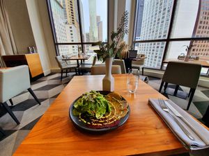 Beet carpaccio at Althea in Chicago