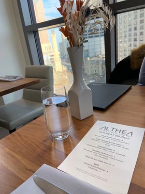 Partial view  at Althea in Chicago