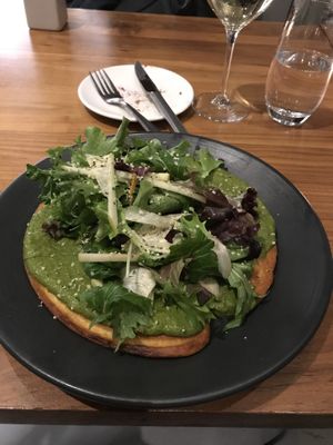 Chickpea frittata was great at Althea in Chicago