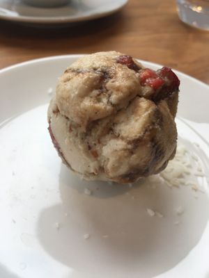 Strawberry balsamic swirl ice cream  at Althea in Chicago