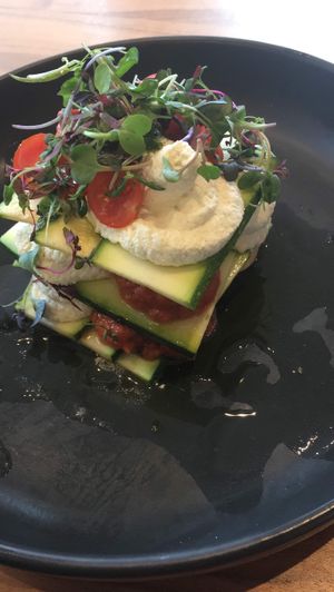 Vegan dish at Althea in Chicago