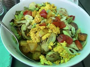 Veggie bowl   at Honey B's in Frankenmuth