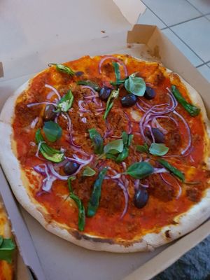 Vegane Tonno at Pizza Mono in Darmstadt