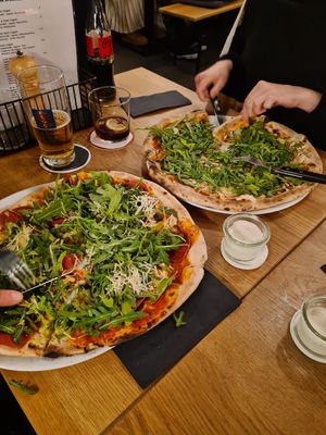 Vegane Pizza Parma at Pizza Mono in Darmstadt