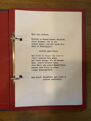   at Pizza Mono in Darmstadt