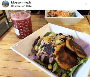   at Restoration Cafe in Manchester