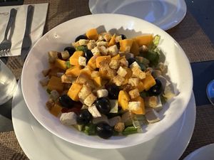 Vegan salad   at Ristorante Cantina 26 in Rome