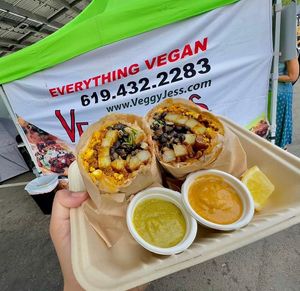 Breakfast Burrito  at VeggyJess in Vista