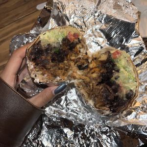 pollo burrito  at VeggyJess in Vista