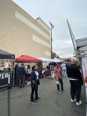   at Vegan Exchange Weekly Market in North Hollywood