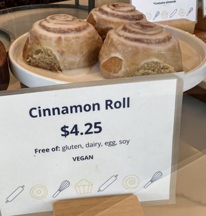 Cinnamon roll   at Sift Gluten Free in Minneapolis