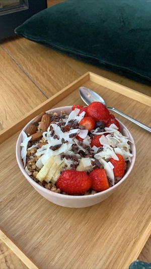 choco açai bowl  at MakaMaka in Split