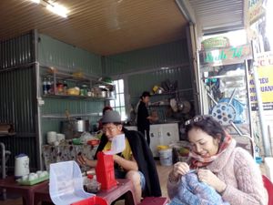Inside the restaurant. at Duc Loi in Da Lat