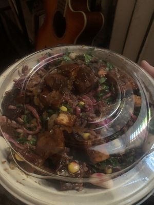 Build your own vegan bowl at Roots Natural Kitchen in Richmond