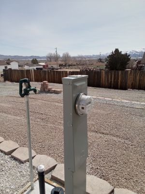 Everything for your rig: power💡, well water 💦, septic 🚽 at Divine Grace Healing Retreats in Reno