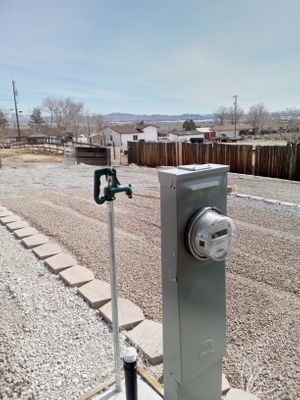 Level gravel pads at Divine Grace Healing Retreats in Reno