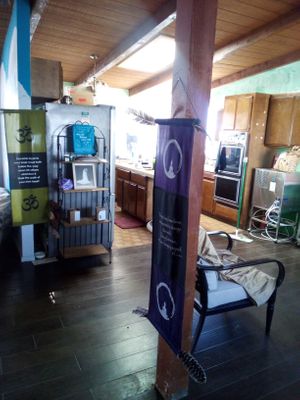 A vegan kitchen at Divine Grace Healing Retreats in Reno