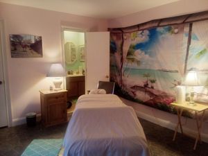 Enjoy a healing massage with veganfreeze healing massage oil 775-460-3969 at Divine Grace Healing Retreats in Reno