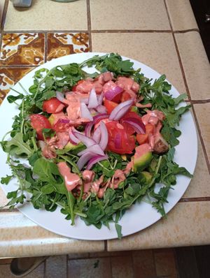 Salad anyone? at Divine Grace Healing Retreats in Reno