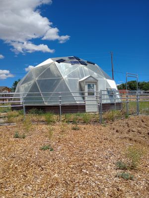33foot greenhouse by growingspaces.com at Divine Grace Healing Retreats in Reno