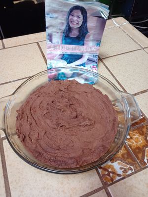 Tigernut pecan brownies sweetened with maple syrup, pre chocolate drizzle at Divine Grace Healing Retreats in Reno