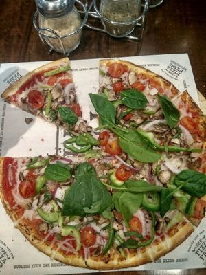 build your own pizza at The Pizza Press in Las Vegas