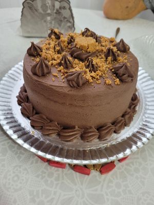 bolo de aniversário (sob encomenda) #Veganuary at Vegananda in Santos