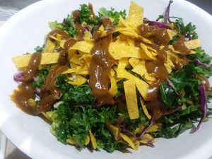 Vie en Vert Salad at Delicious Raw Kitchen and Juice Bar - Pine Ridge Rd in Naples