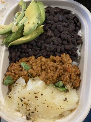 Picadillo a la habanera !!! at Vegan Cuban Cuisine in Miami