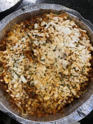 Delicious spaghetti 🥰 at Vegan Cuban Cuisine in Miami