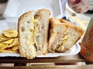 Vegan sandwich  at Vegan Cuban Cuisine in Miami
