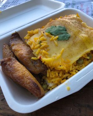 Imperial rice at Vegan Cuban Cuisine in Miami