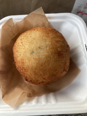 Papa Rellena at Vegan Cuban Cuisine in Miami