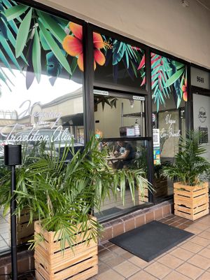 Order area at Vegan Cuban Cuisine in Miami