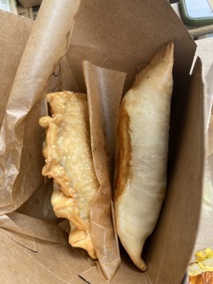 Empanadas at Vegan Cuban Cuisine in Miami