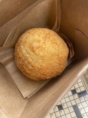 Papá rellena  at Vegan Cuban Cuisine in Miami