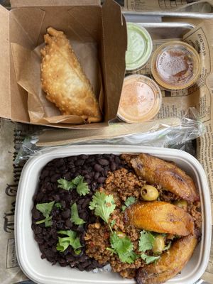 Spread at Vegan Cuban Cuisine in Miami